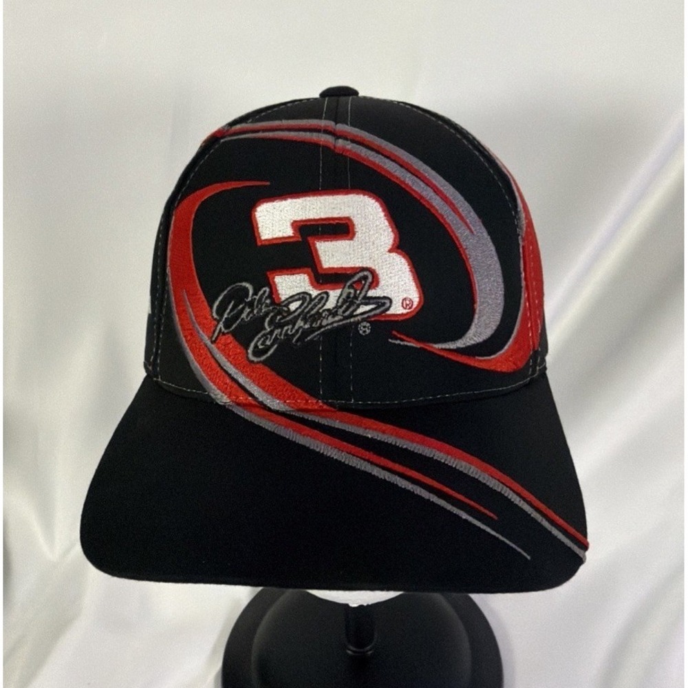 Vintage Dale Earnhardt NASCAR Chase Authentic Strap Back Hat Vintage 3